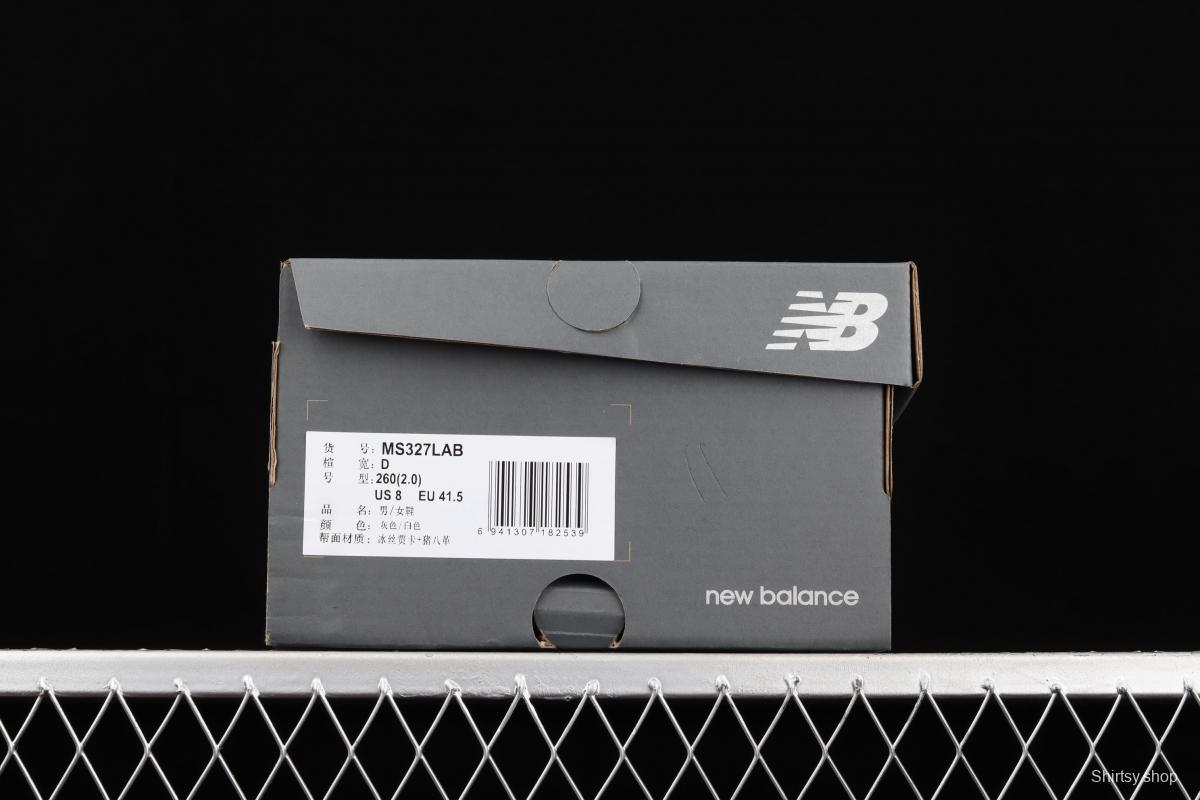 New Balance MS327 series breathable embossed retro leisure sports jogging shoes MS327LAB