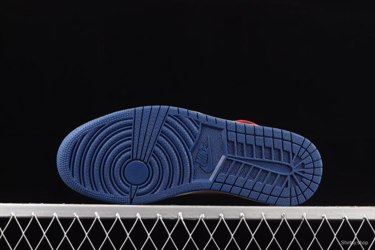 Air Jordan 1 x Union limited edition four-color deconstruction splicing basketball shoes BV1300-146,