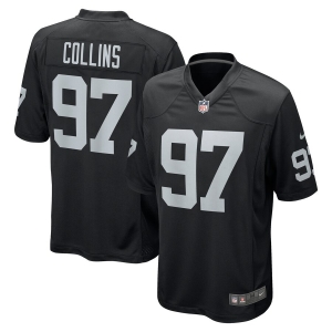 Men's Maliek Collins Black Player Limited Team Jersey