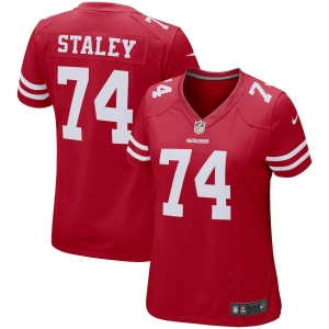 Women's Joe Staley Scarlet Player Limited Team Jersey