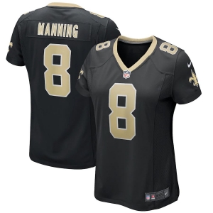 Women's Archie Manning Black Retired Player Limited Team Jersey