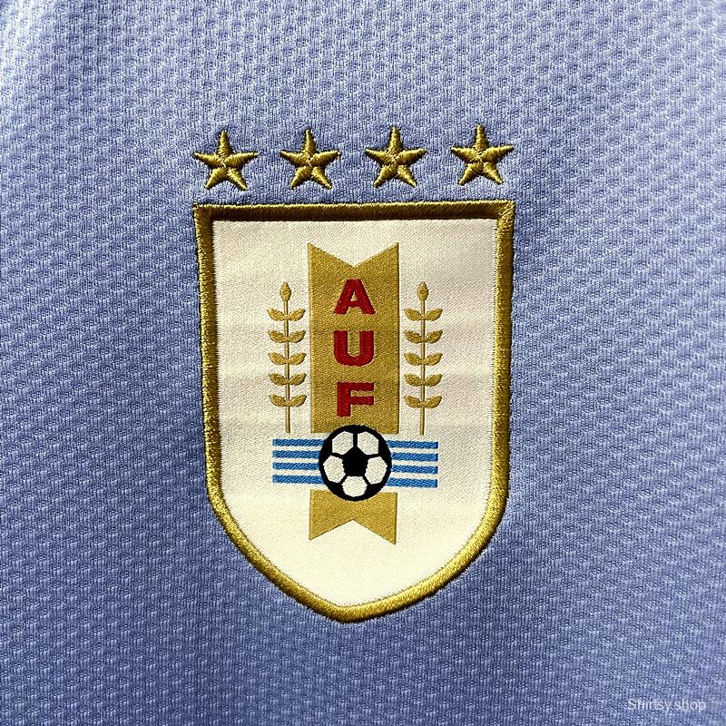 22/23 Uruguay Home Soccer Jersey