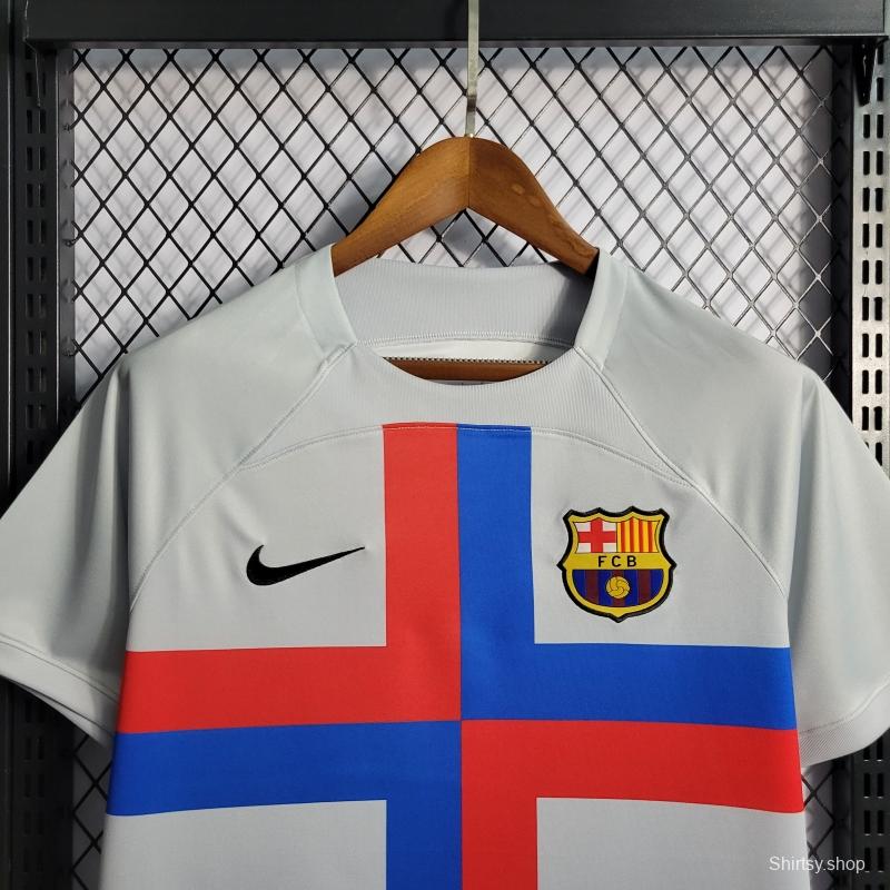 22/23 Barcelona THIRD Soccer Jersey