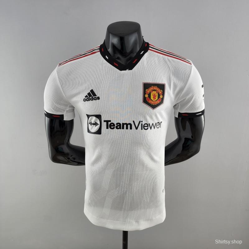 Player Version 22/23 Manchester United Away Soccer Jersey