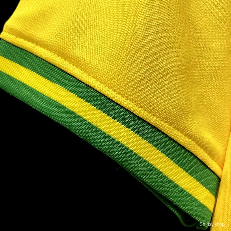 2022 Brazil Black Concept Yellow Jersey