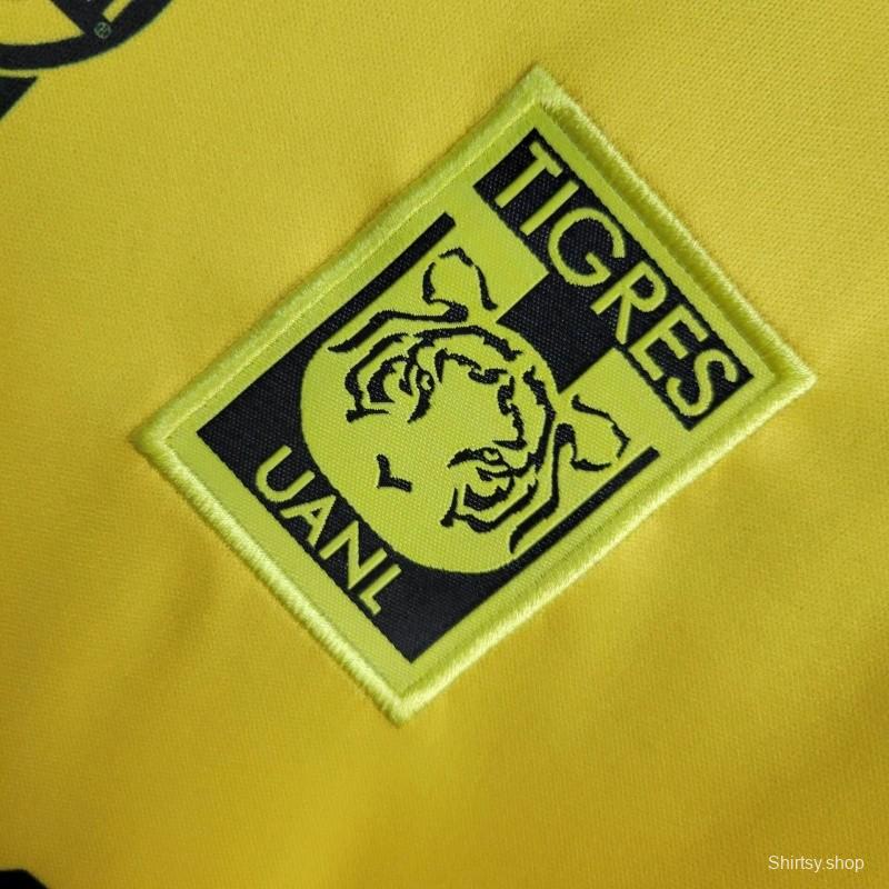23/24 Kids Tigres UANL Yellow Training Jersey