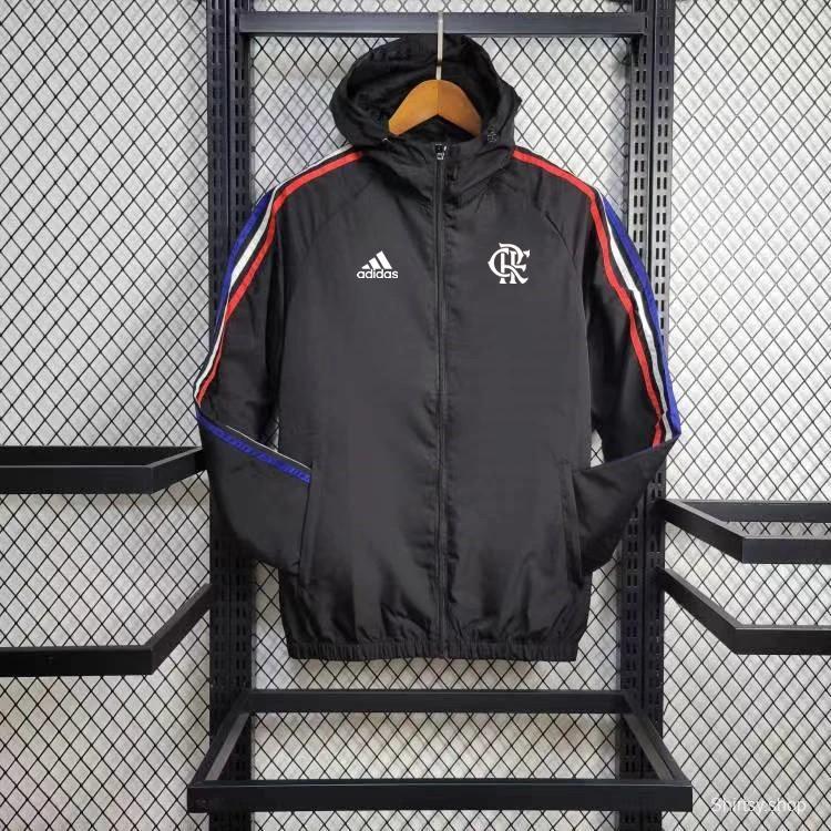 24/25 Flamengo Black Windbreaker