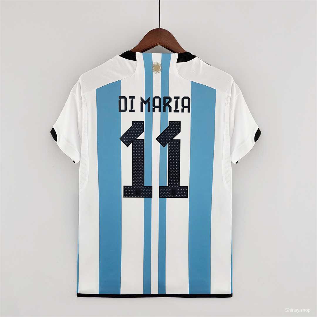 2022 Argentina Home Soccer Jersey