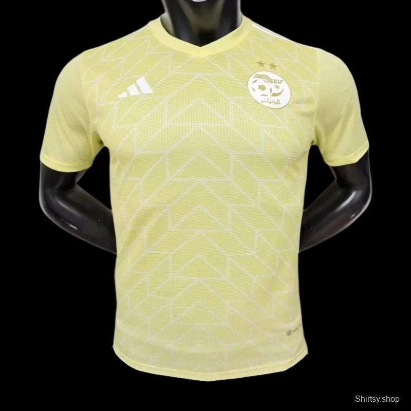 Player Version 23/24 Algeria Yellow Jersey