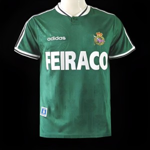 Retro 99/00 Deportivo La Coruna Away Green Jersey